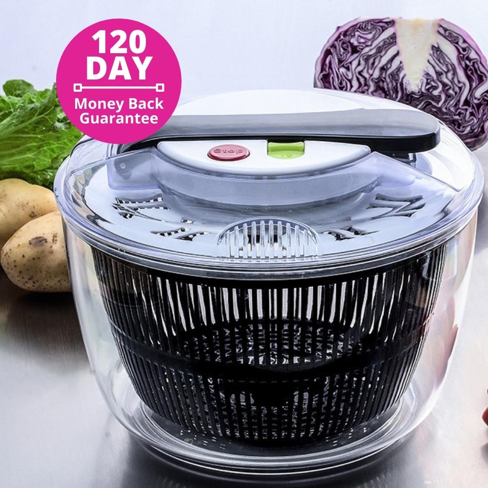 SaladStream™  Vegetable & Salad Spinner & Drier