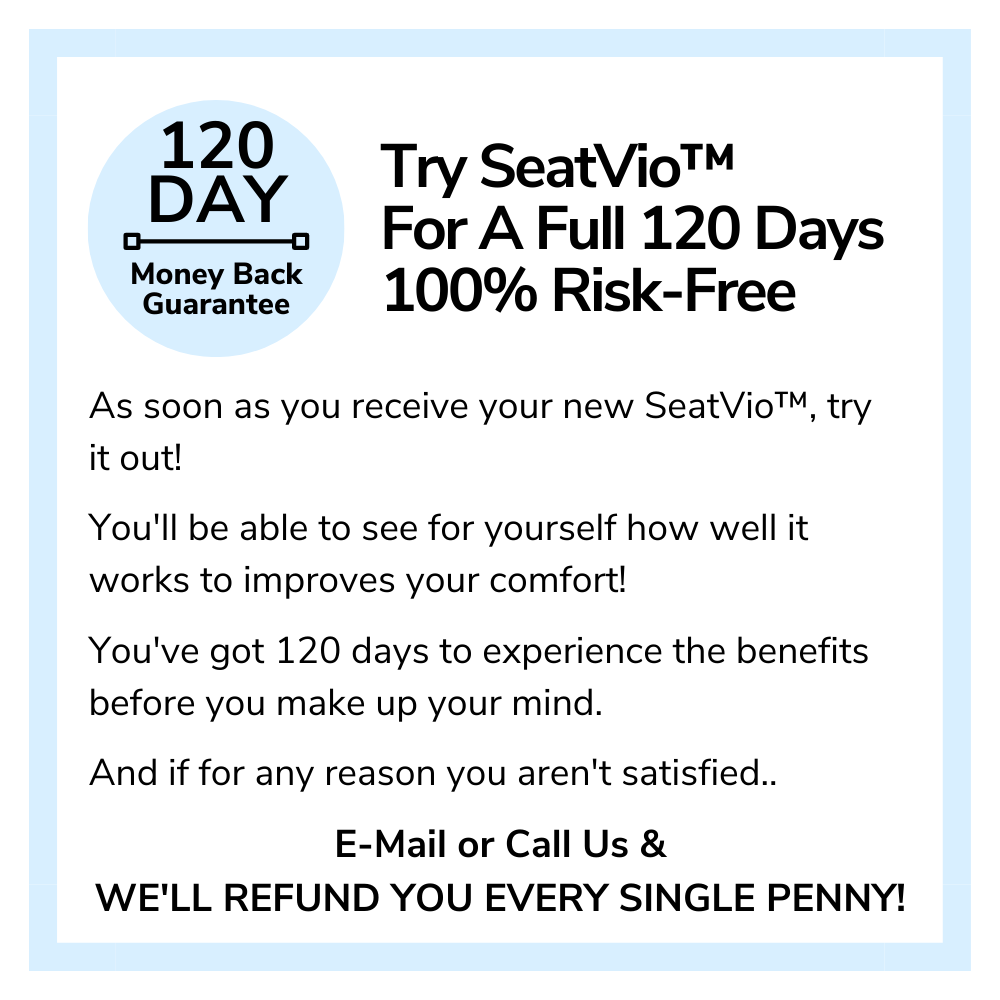 TEST of SeatVio™ Orthopedic Gel Car & Truck Seat Cushion