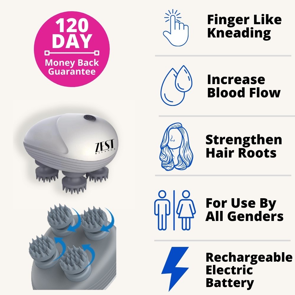 HairPanda™ Electric Head Scalp Massager