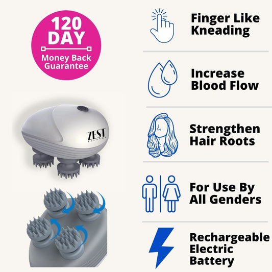 HairPanda™ Electric Head Scalp Massager