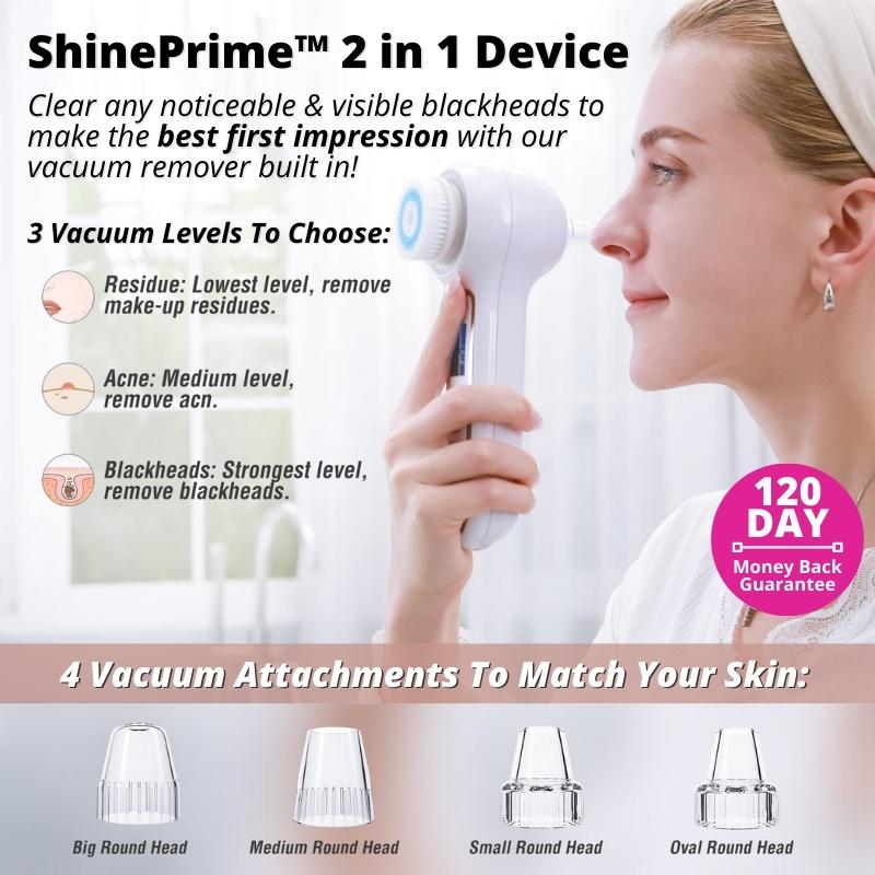 ShinePrime™ Face Brush & Blackhead Remover