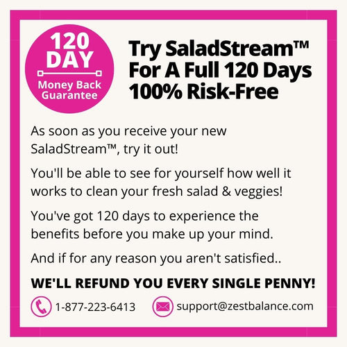 SaladStream™  Vegetable & Salad Spinner & Drier